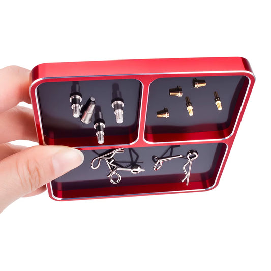Premium CNC Aluminium Screw Tray with Magnetic Sheet