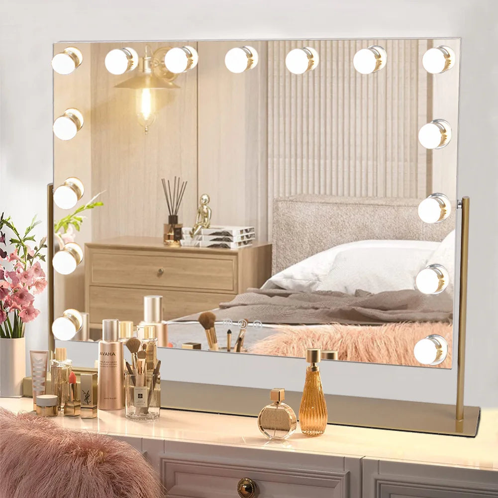 Illuminate Your Beauty: Hollywood style LED Vanity Makeup Mirror