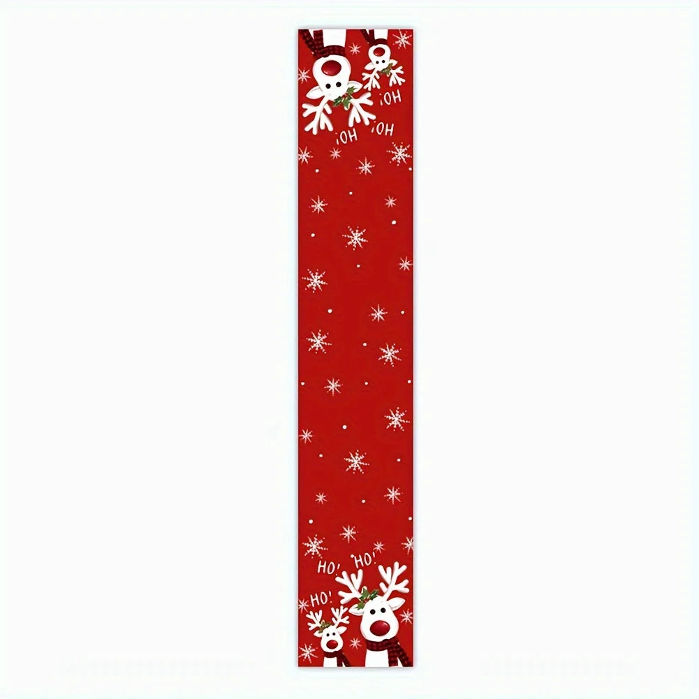 Christmas Reindeer Linen Table Runners