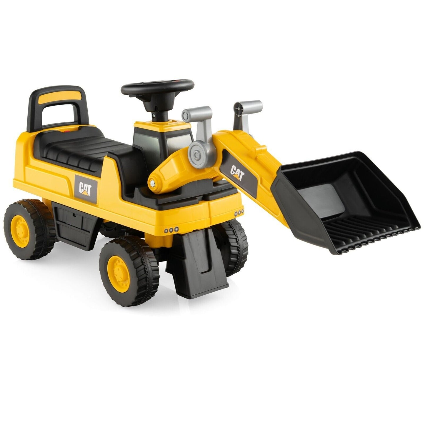 Children's Ride-On Excavator with Adjustable Bucket
