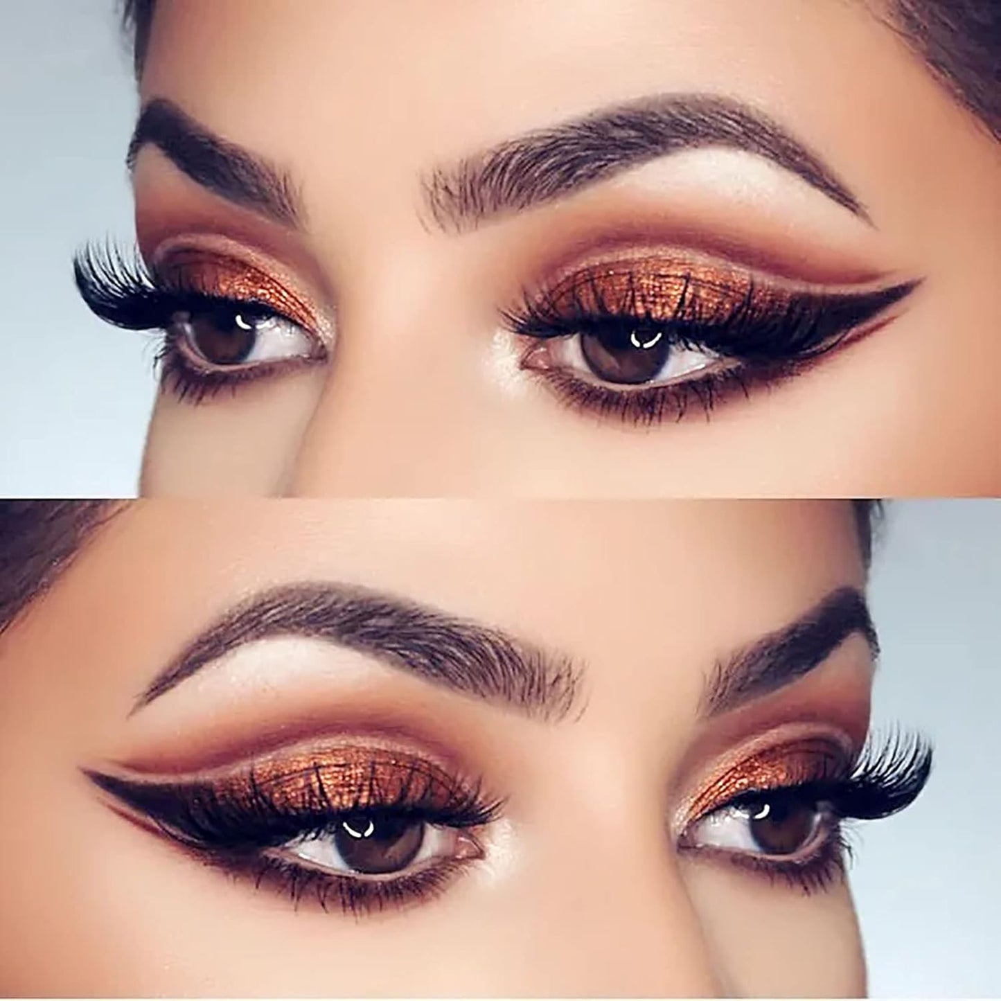 Premium 8-Piece  Eyeshadow Makeup Brush Set - Synthetic Eyebrow, Eyeliner, and Blending Brushes