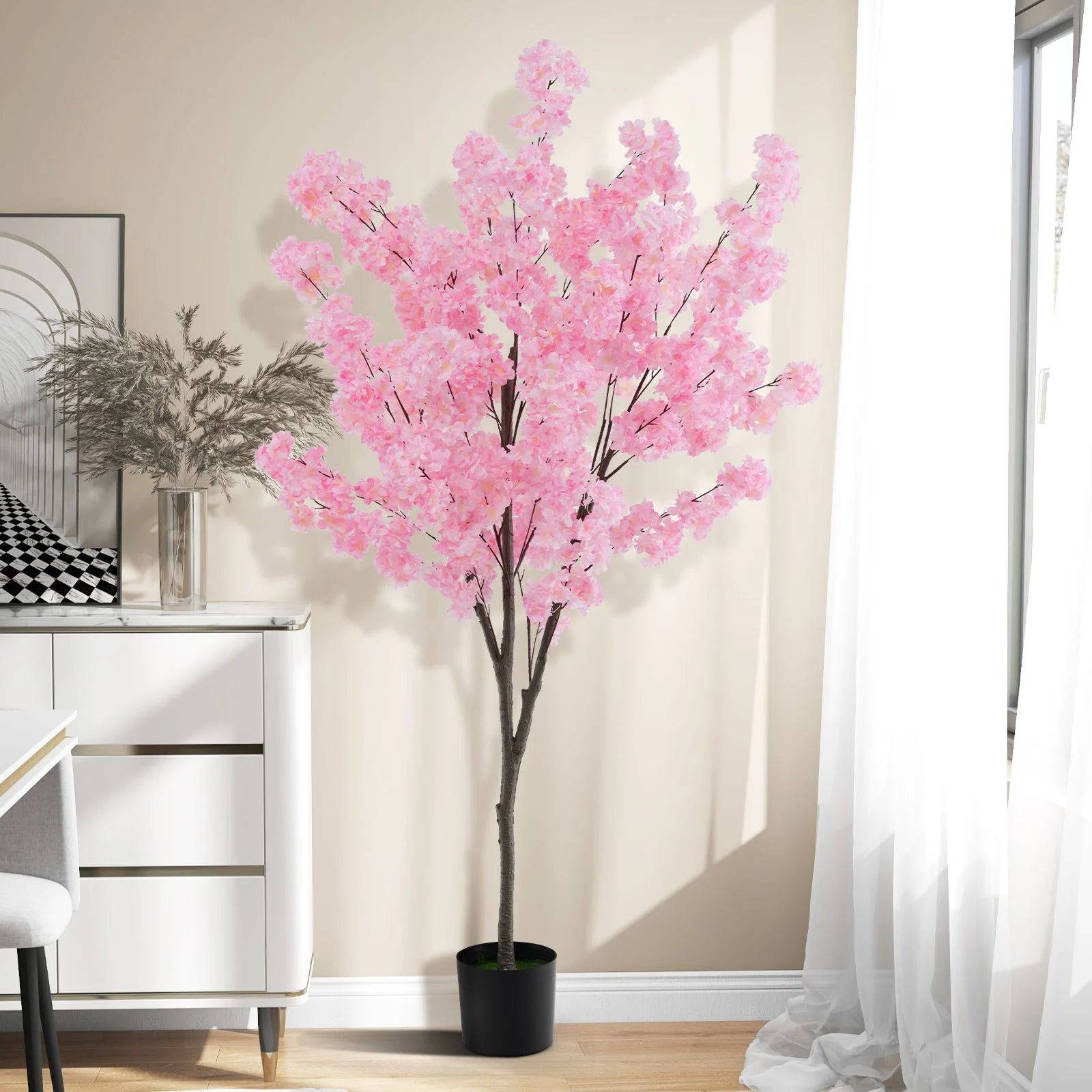 Artificial Cherry Blossom Tree - 190 cm