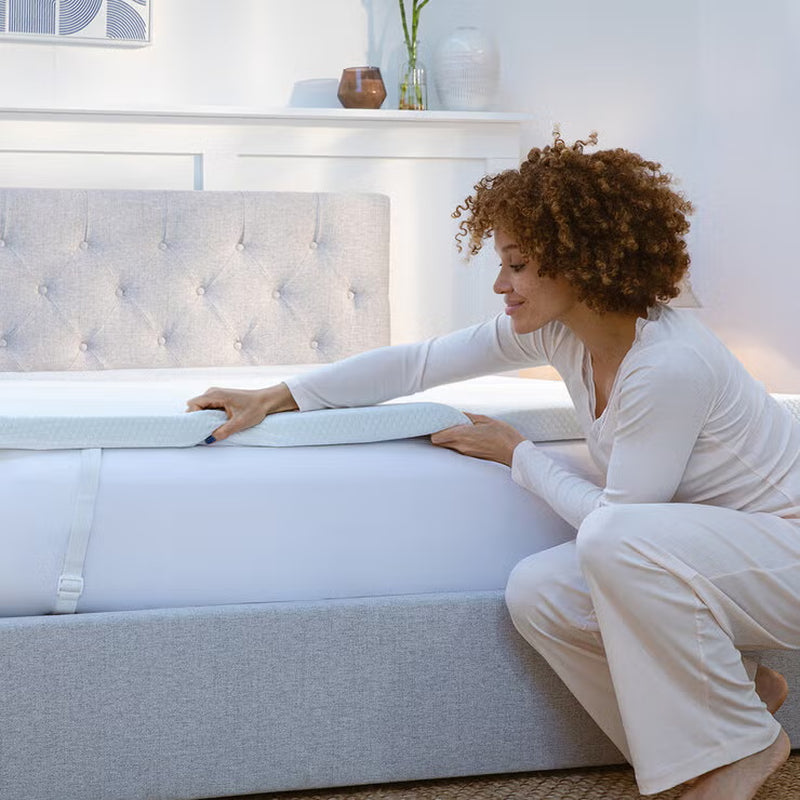 Superior Quality Memory Foam Bamboo Mattress Topper, Super King