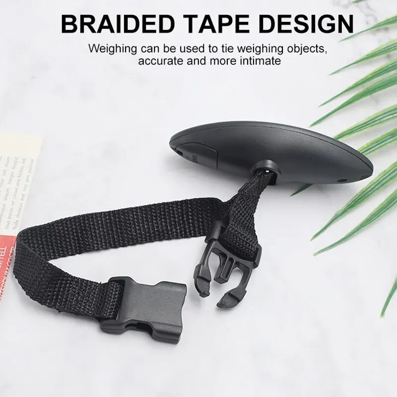 Portable Electronic Luggage Scale - Compact and Accurate Travel Weight Measurement