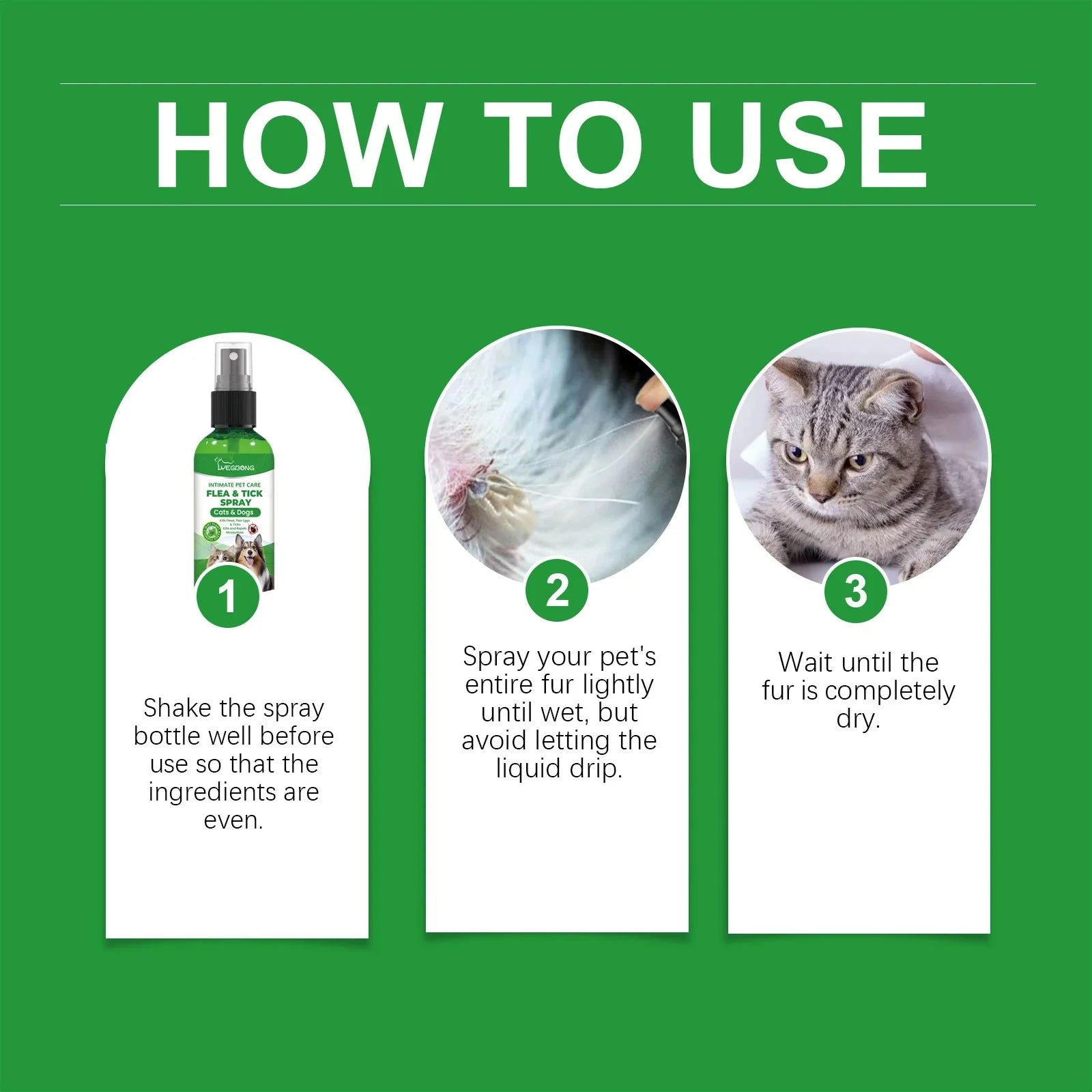 Pet Insect Repellent Spray - Daily Cleaning