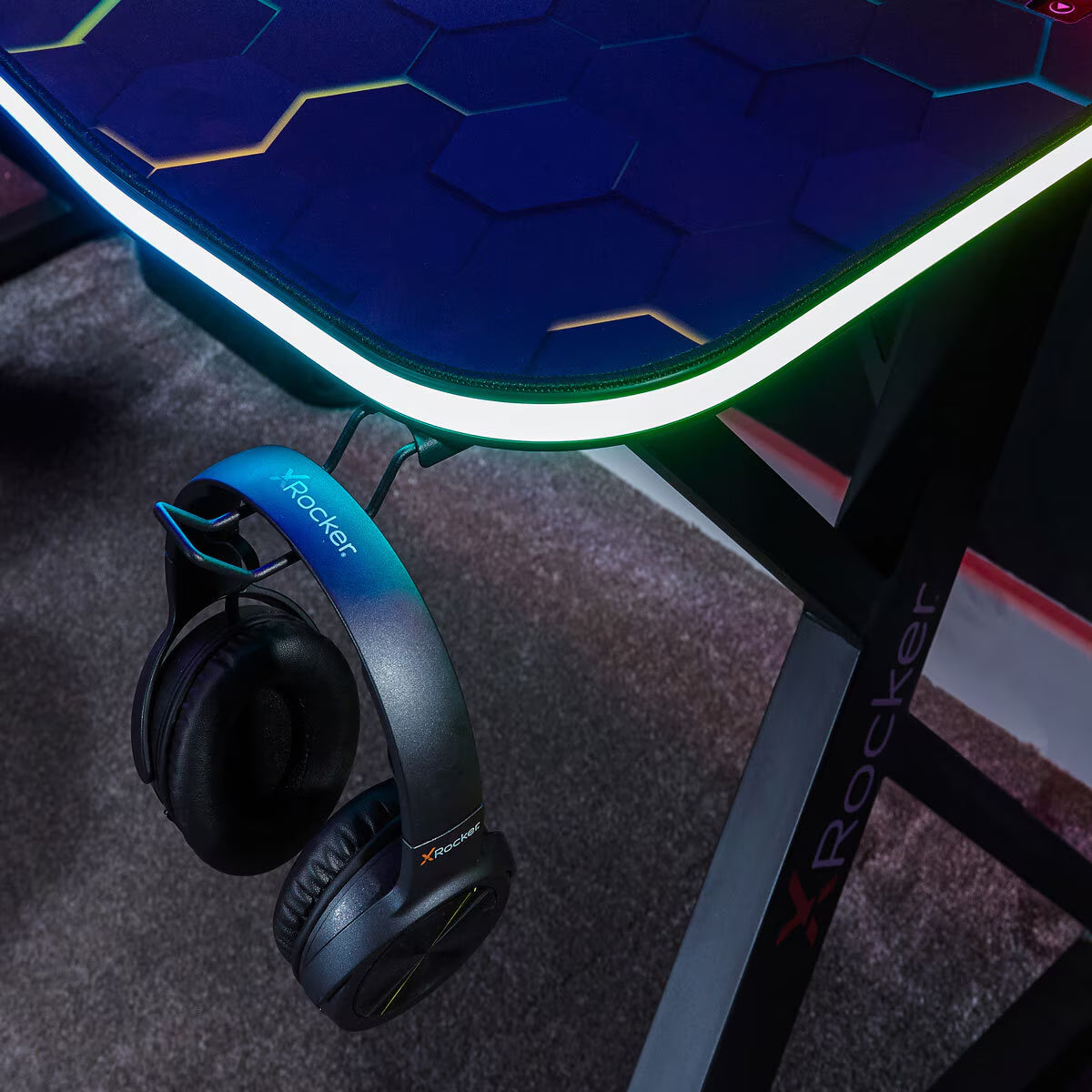 Pulsar Max RGB Gaming Desk with LED Lights