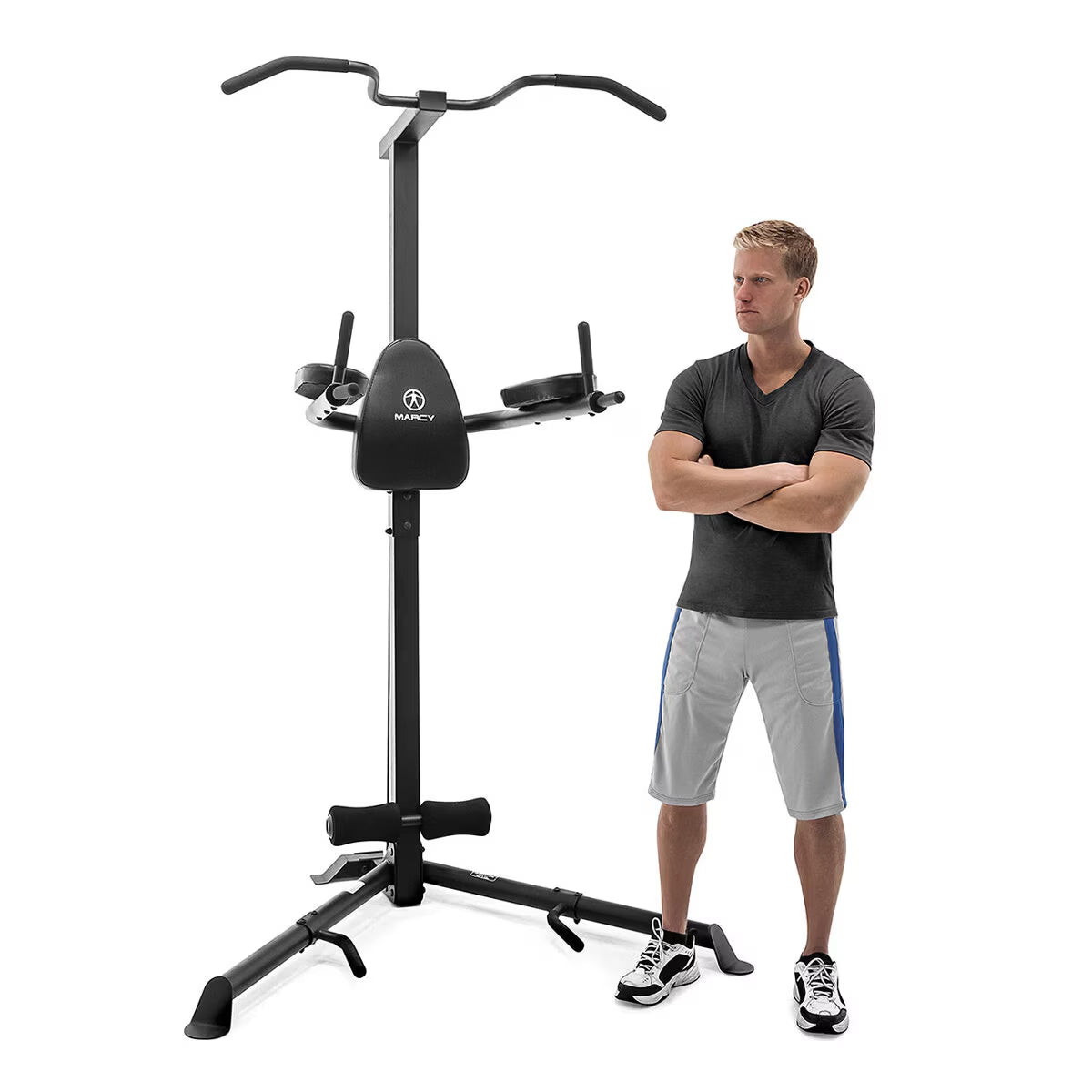 Deluxe Corner Pull up Power Tower