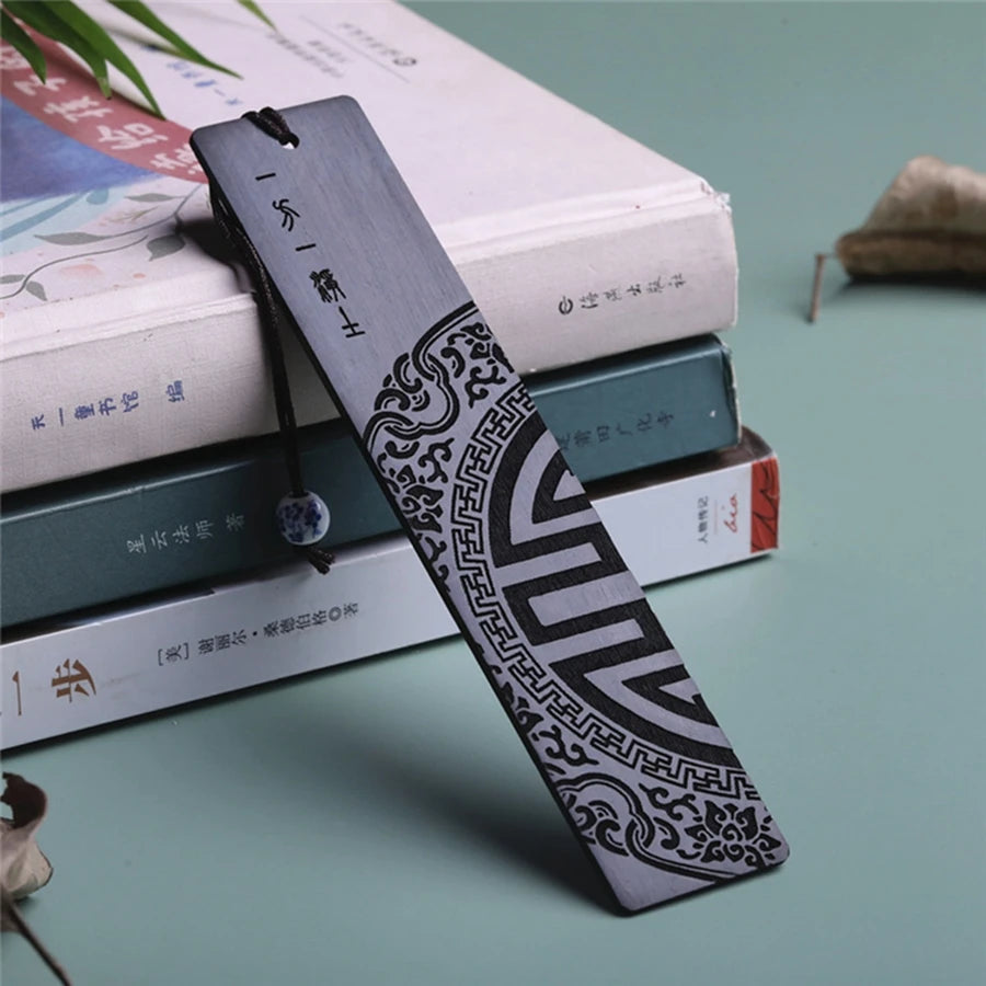 Chinese Style Redwood Sandalwood Bookmark Gift for Book Lovers