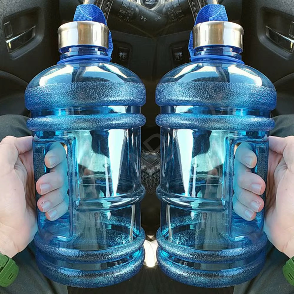 2.2L / 1.0L Large Capacity Outdoor Sports Water Bottles - Perfect for Gym, Camping, and Running