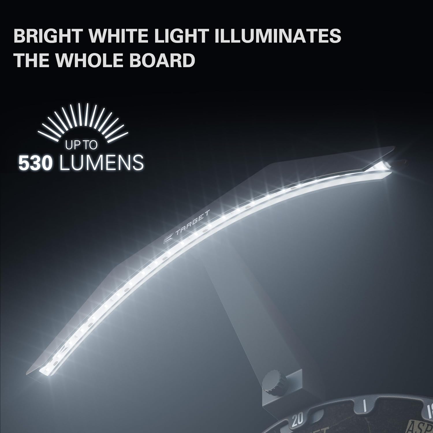 Light Up Your Game! 🎯✨ LED Dartboard Lighting System with 3M Cable - Universal Fit & Easy Setup for All Dart Boards! #DartLife #GameOn