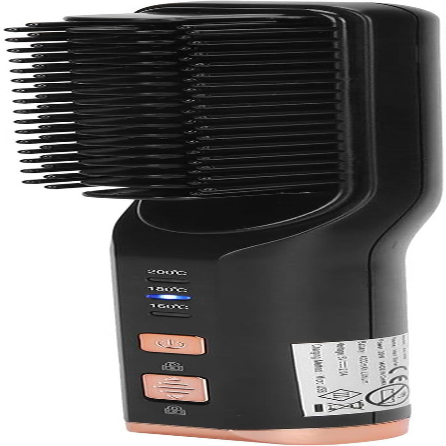 Effortless Hair Styling: Professional USB Charging Hair Straightener Comb 