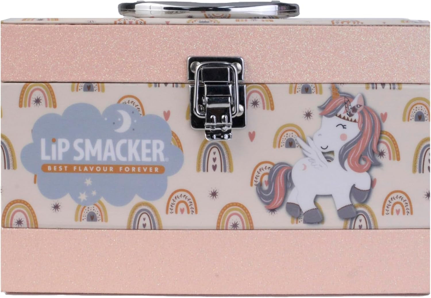 Ultimate Beauty Vanity Case: All-in-One Makeup Set for Kids with Hair Accessories and Creative Applicators