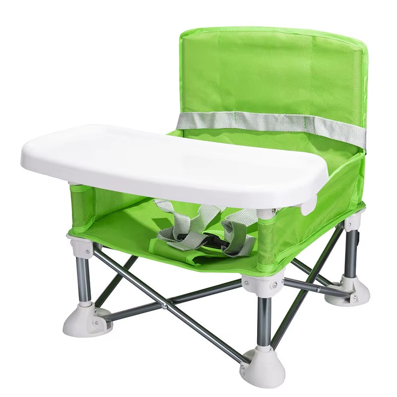 Portable Folding Booster Seat for Kids - Perfect for Dining, Travel & Outdoor Adventures!