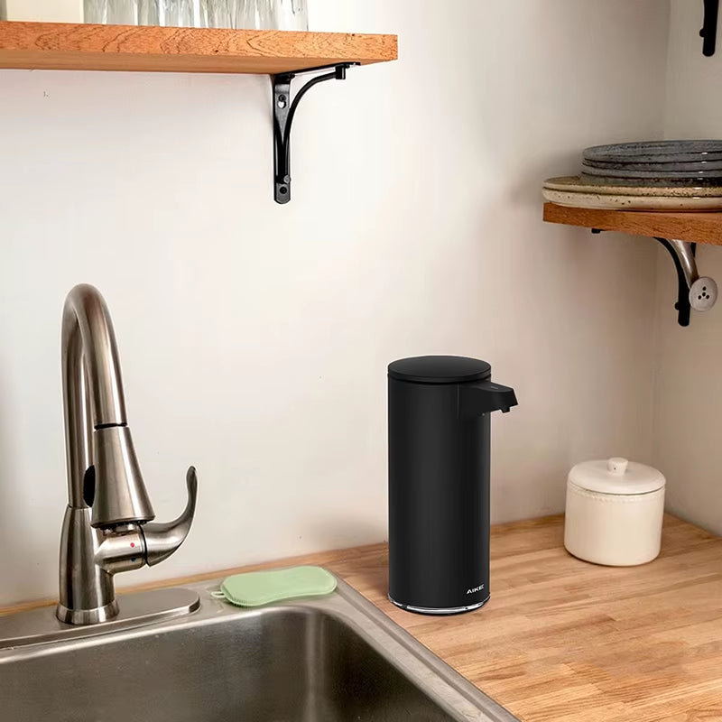 Automatic USB Charging Stainless Steel Soap Dispenser - Touchless Kitchen & Bathroom Solution