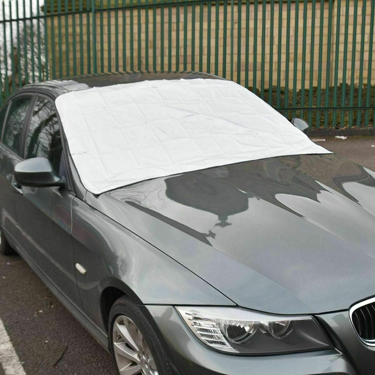 Premium Car Winter Windscreen Cover - Ice, Frost & Snow Protector with Suction Cups