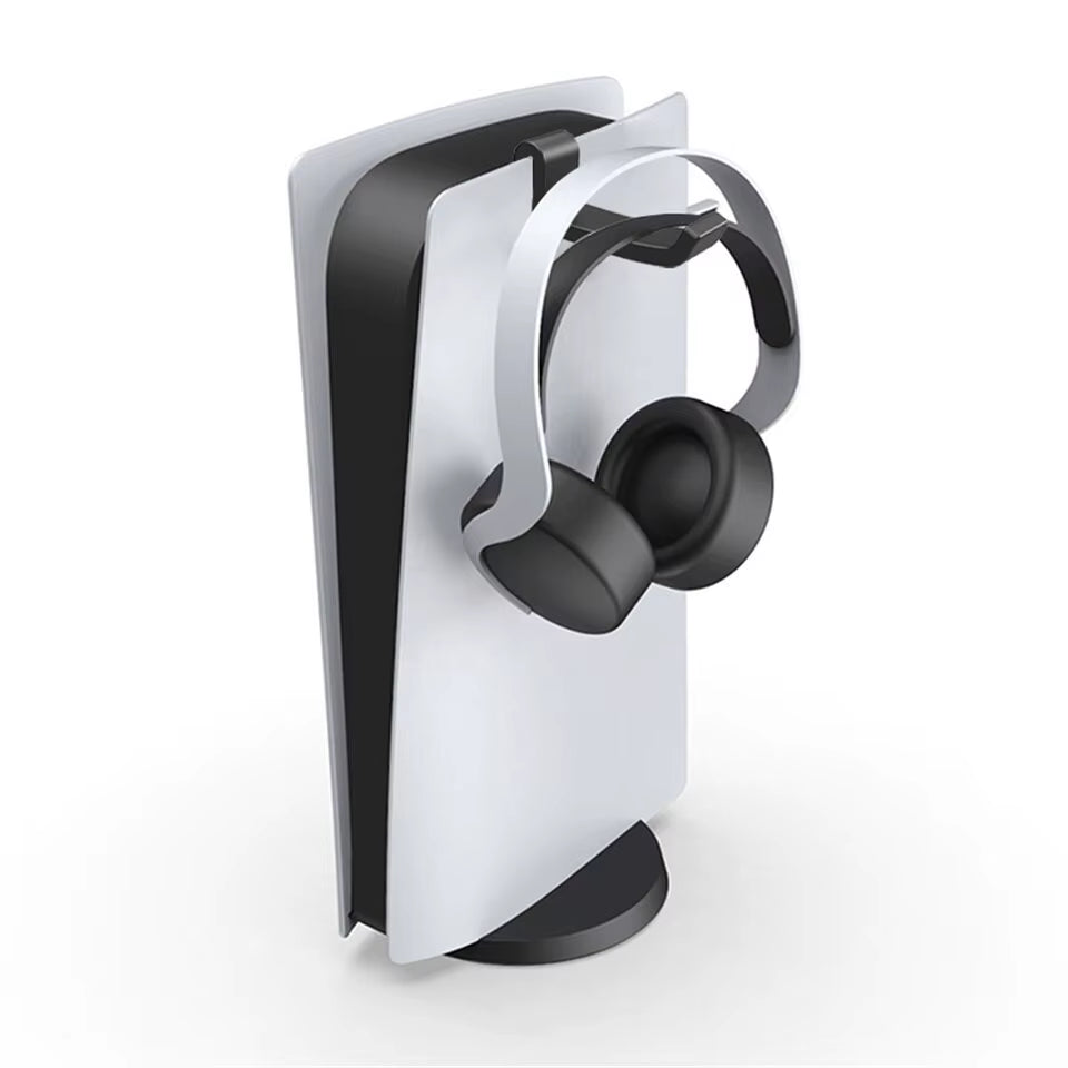 P512 Wall-Mounted Headphone Hanger - Gaming Headset Stand for PS5 & Console Accessories