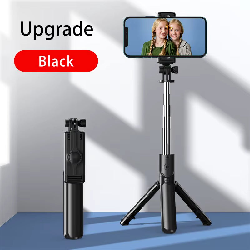 Bluetooth Selfie Stick & Mini Tripod - Extendable Monopod with Remote Shutter 