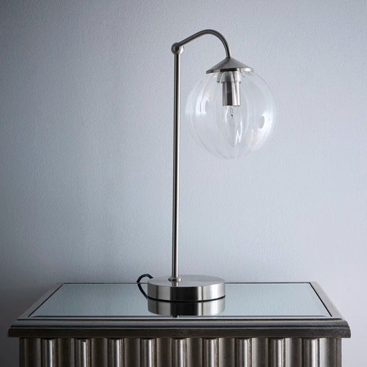 Randi 48Cm Silver Table Lamp