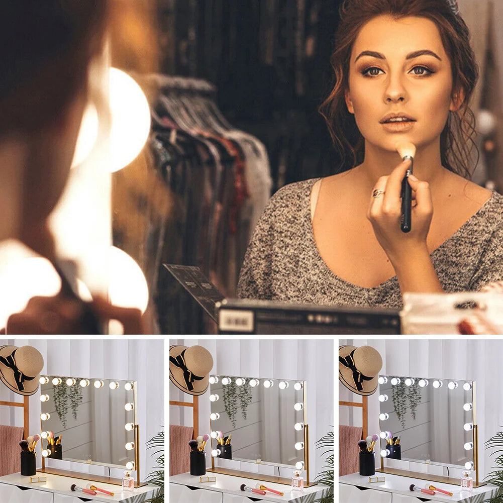 Illuminate Your Beauty: Hollywood style LED Vanity Makeup Mirror