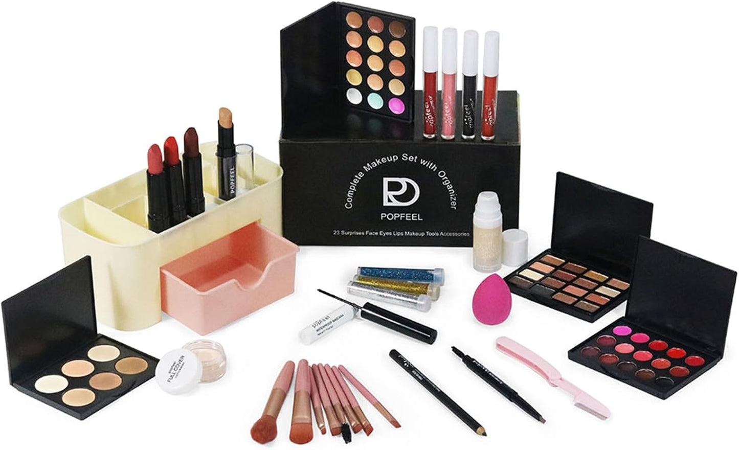 Comprehensive Makeup Kit for Women: All-in-One Beauty Cosmetic Set