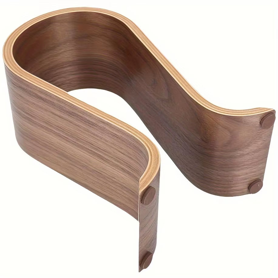 Elegant U-Shaped Wooden Headphone Stand - Perfect Display for All Headphones