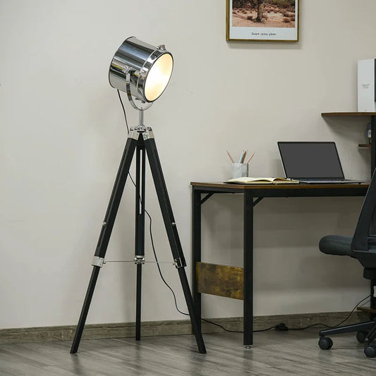Argent 110Cm Tripod Floor Lamp