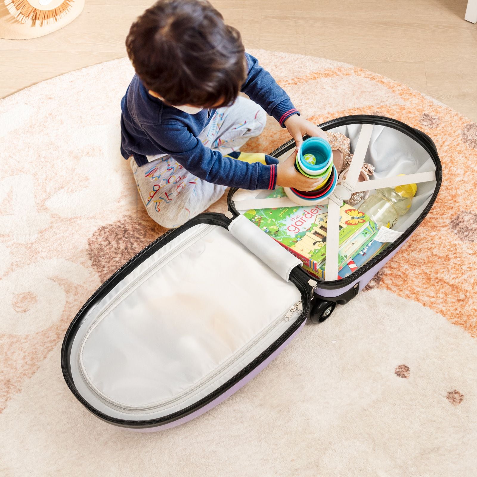 16 Inches Kids Carry-On Luggage with Wheels