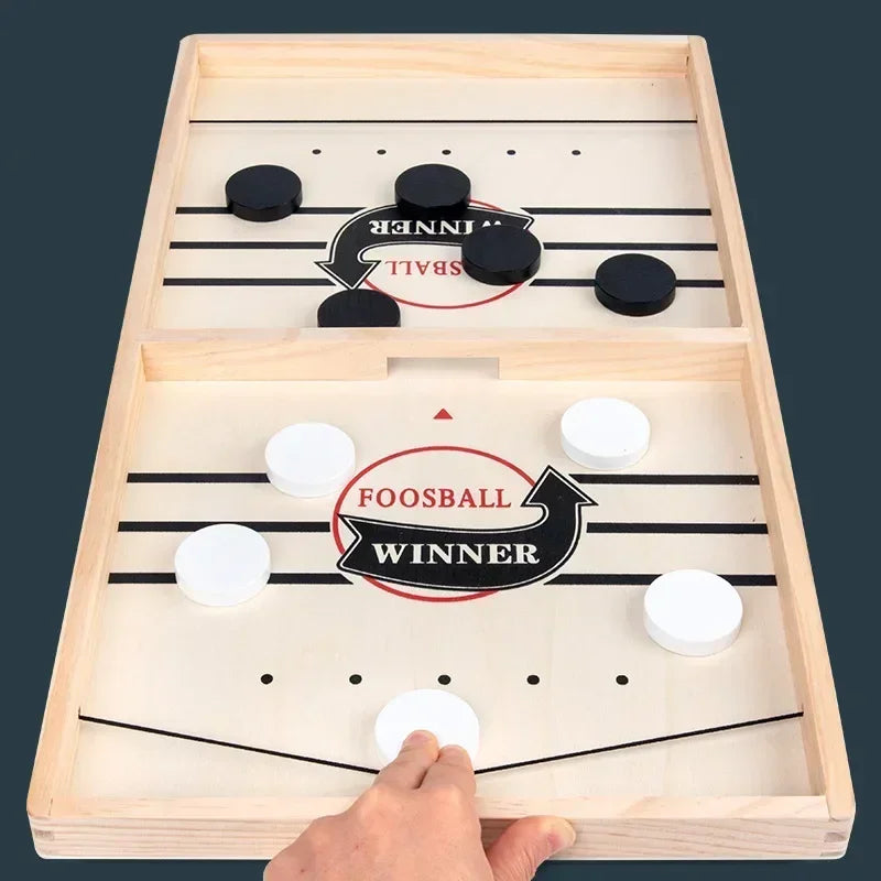 Ultimate Foosball & Catapult Chess Game - Interactive Parent-Child Toy for Fun Family Game Nights!