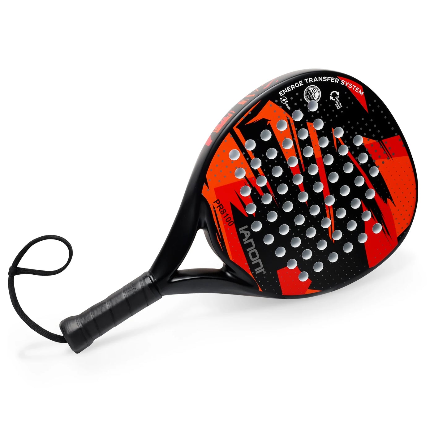 Lightweight Carbon Fiber Padel Racket with EVA Memory Foam Core - Ultimate Performance and Comfort