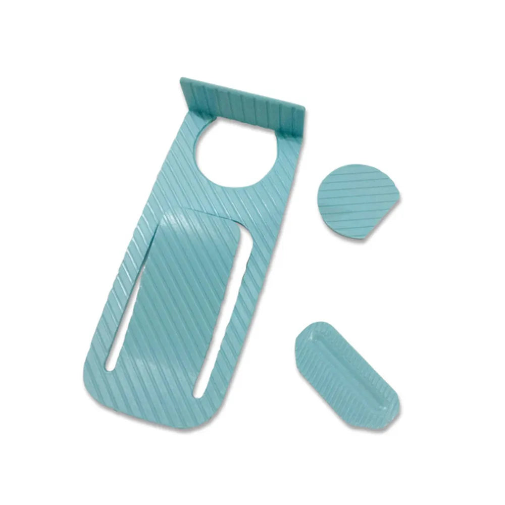 Multi-Functional Door Stopper Safety Protector - Innovative Wedge-Shaped Holder for Secure Floor Door Stopping