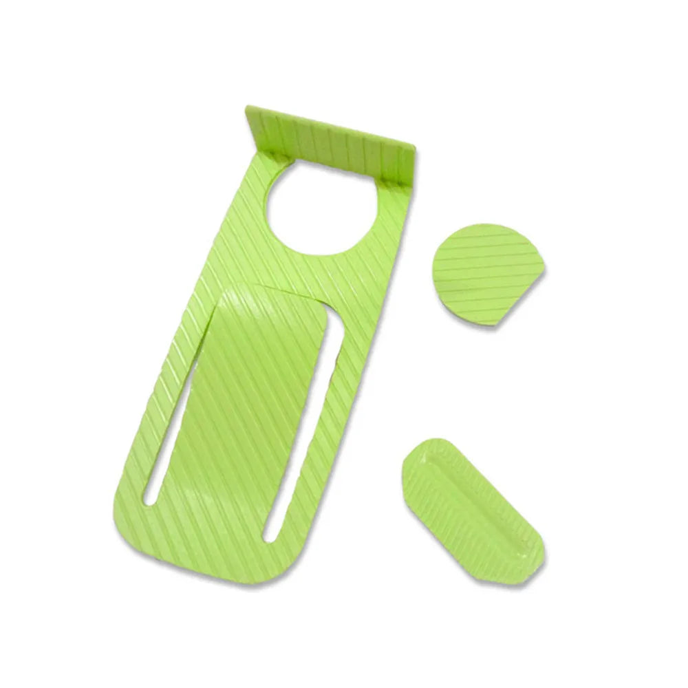 Multi-Functional Door Stopper Safety Protector - Innovative Wedge-Shaped Holder for Secure Floor Door Stopping