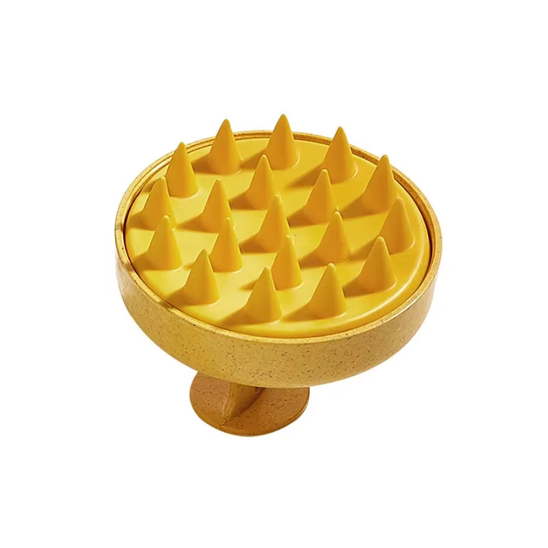 Silicone Scalp Massager Brush - Ultimate Hair Washing & Spa Experience for Relaxation and Cleanliness
