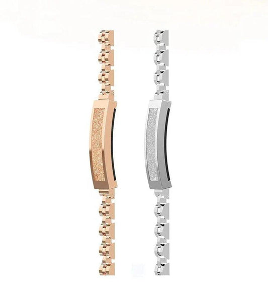 Elegant Fitness Tracker Bracelet with Adjustable Fit