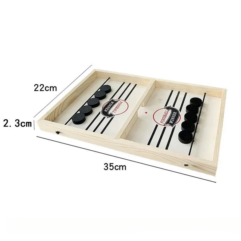 Ultimate Foosball & Catapult Chess Game - Interactive Parent-Child Toy for Fun Family Game Nights!