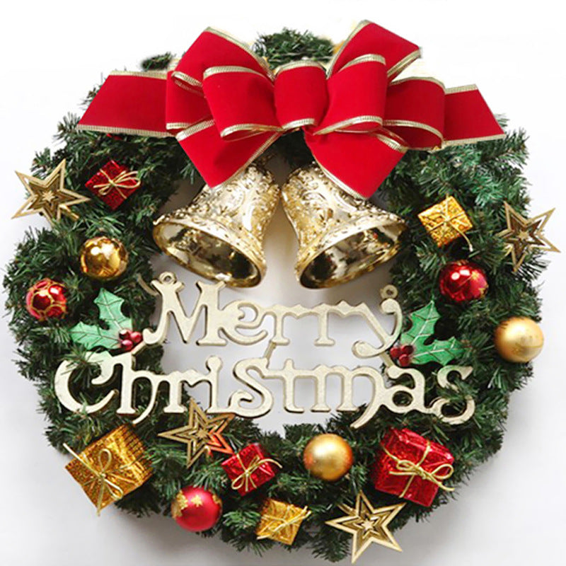 Festive Artificial Christmas Wreath - Perfect for Home, Car, and Window Decor!