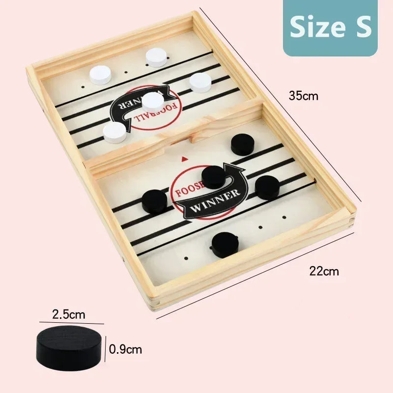 Ultimate Foosball & Catapult Chess Game - Interactive Parent-Child Toy for Fun Family Game Nights!