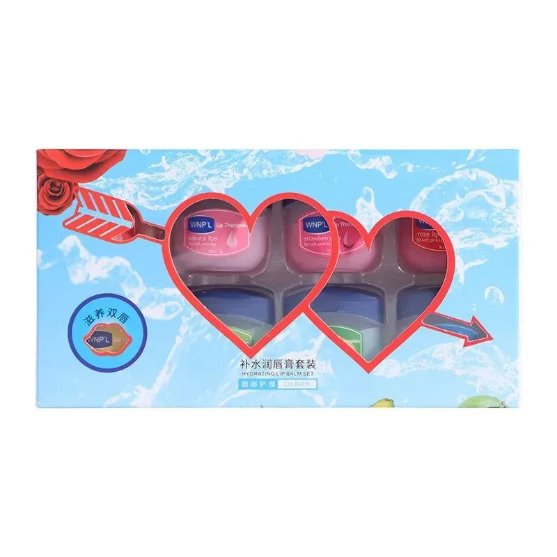 Moisturizing Lip Balm Set - Natural Plant-Based Hydration for Soft, Smooth Lips (4/6/8 Pcs)