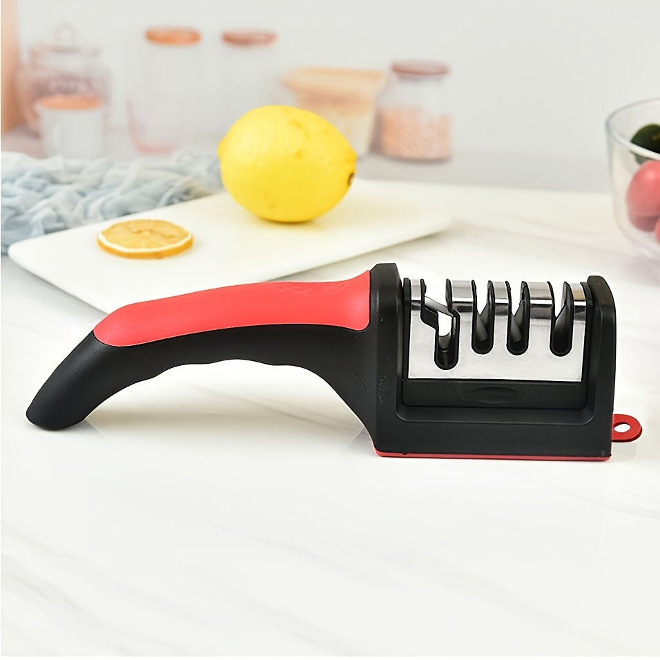 Knife Sharpener, Professional Kitchen Sharpening Stone Whetstone, Portable Sharpener Tool