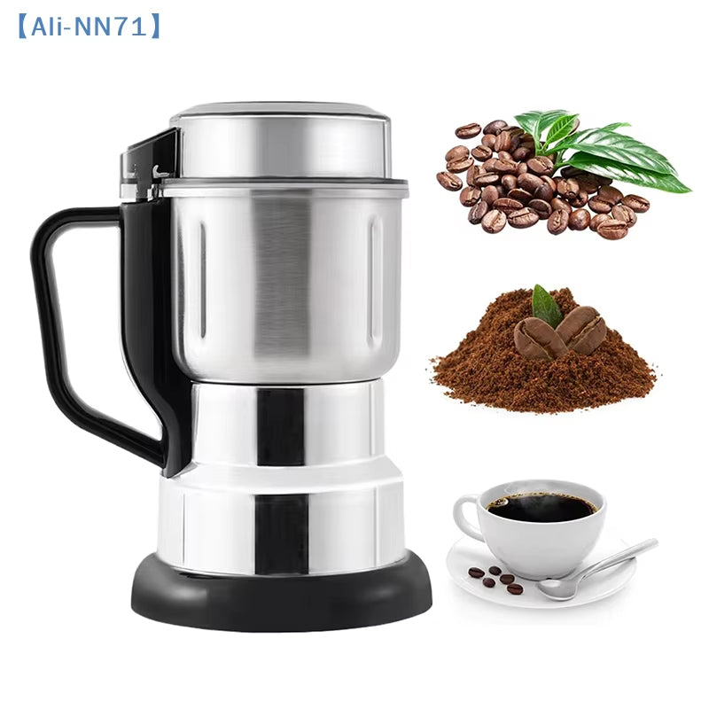 300W Electric Coffee & more Grinder for Cereal, Nuts, Beans, Spices & Grains