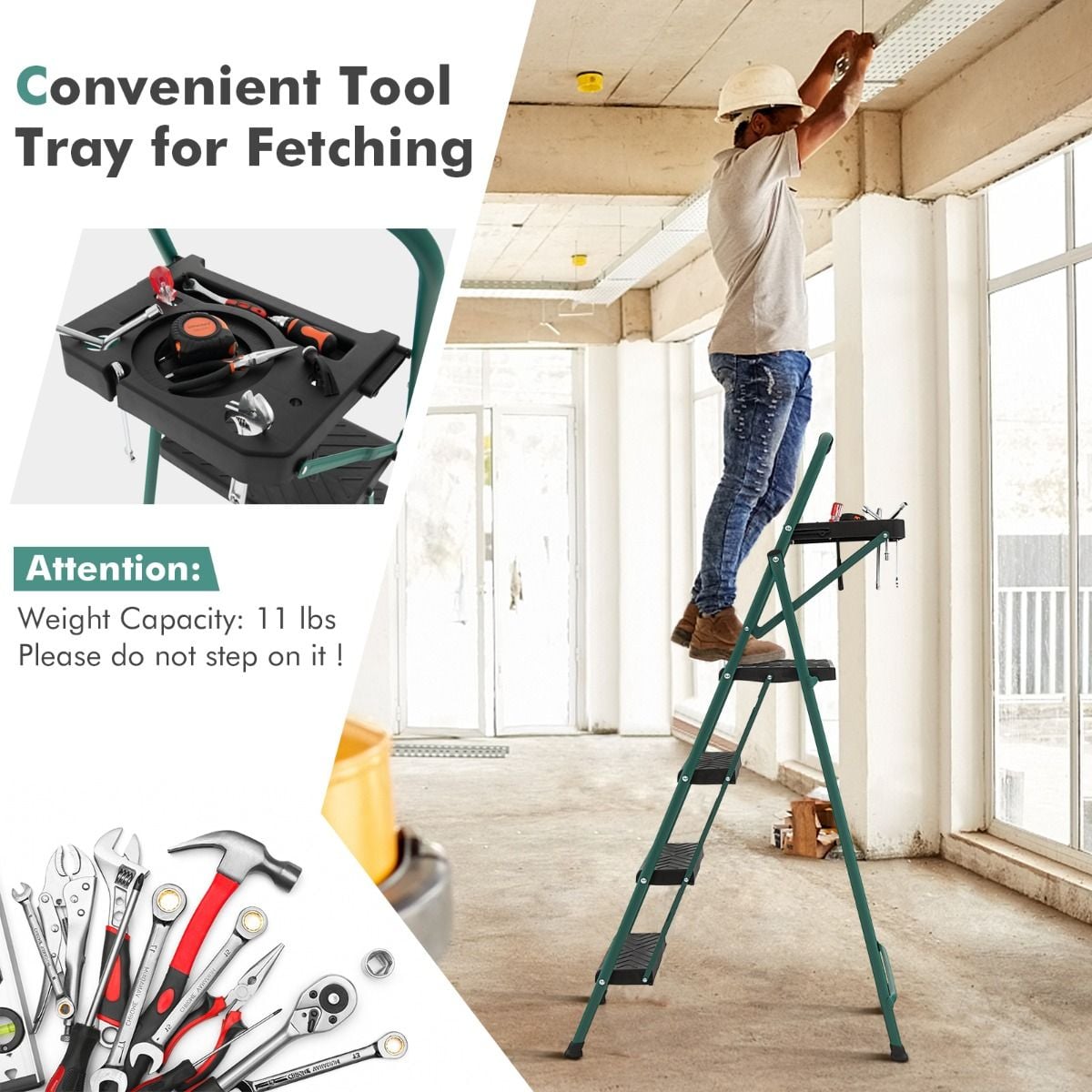 4-Step Folding Step Ladder